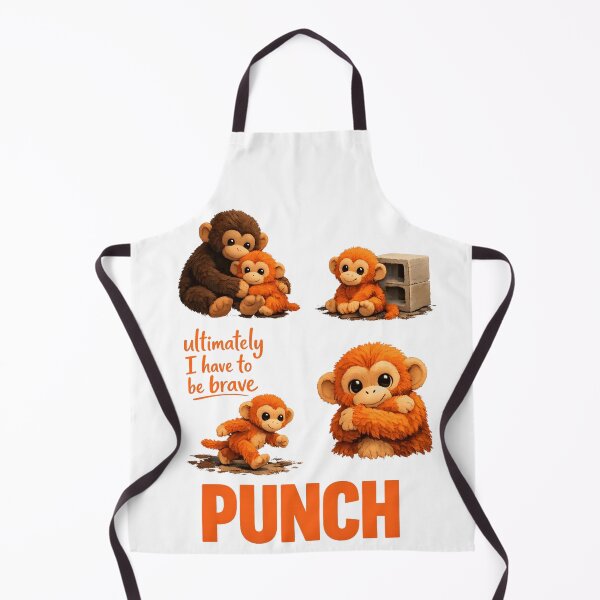 Item preview, Brave Monkey Motivational Quote Jungle Nursery Wall Decor designed and sold by designleon19.