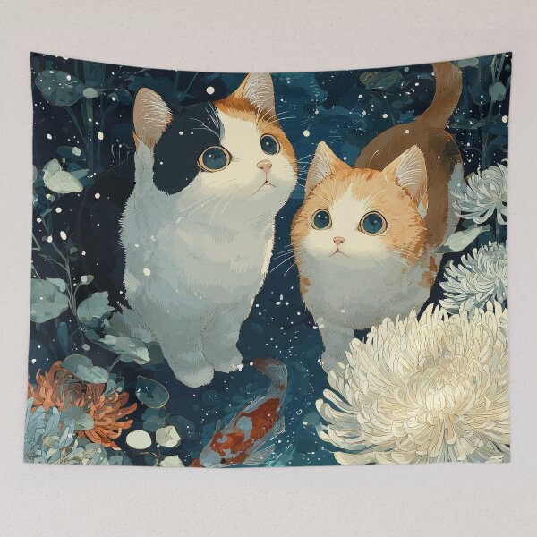 Item preview, Whiskers Under Starlight Blooms designed and sold by Venon28.