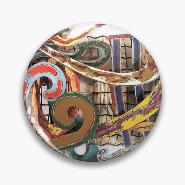 Item preview, shoubeegi  - Original Paintings by Frank Stella, Frank Stella Geometric Abstract Art designed and sold by OilArtLittle.