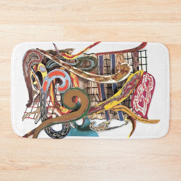 Item preview, shoubeegi  - Original Paintings by Frank Stella, Frank Stella Geometric Abstract Art designed and sold by OilArtLittle.