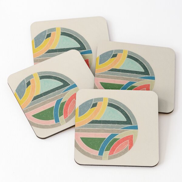 Item preview, sinjerli variations iia  - Original Paintings by Frank Stella, Frank Stella Geometric Abstract Art designed and sold by OilArtLittle.