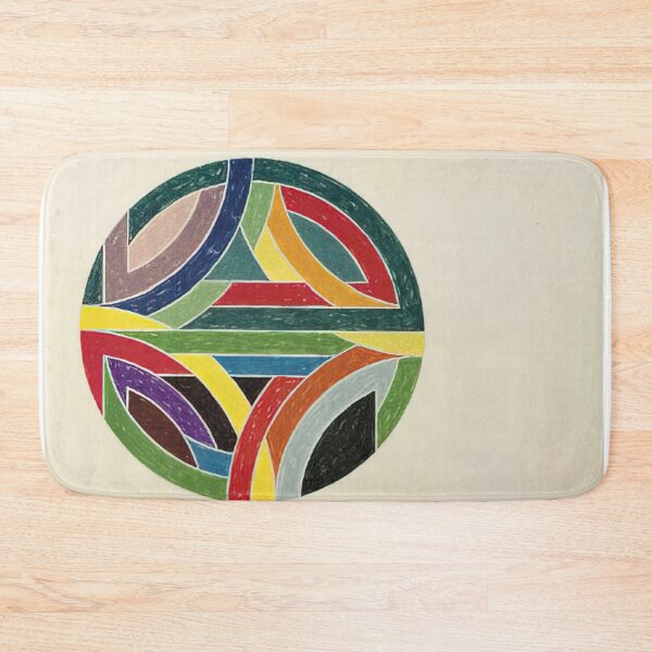 Item preview, sinjerli variation iv  - Original Paintings by Frank Stella, Frank Stella Geometric Abstract Art designed and sold by OilArtLittle.