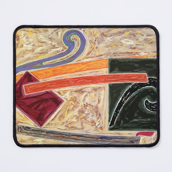 Item preview, star of persia - Original Paintings by Frank Stella, Frank Stella Geometric Abstract Art designed and sold by OilArtLittle.