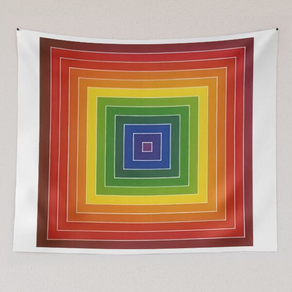 Item preview, sunset beach sketch  - Original Paintings by Frank Stella, Frank Stella Geometric Abstract Art designed and sold by OilArtLittle.