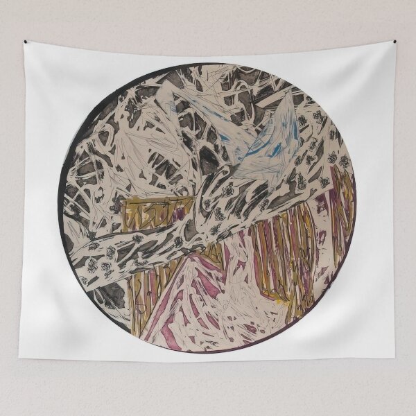 Item preview, swan engraving circle ii state iii  - Original Paintings by Frank Stella, Frank Stella Geometric Abstract Art designed and sold by OilArtLittle.
