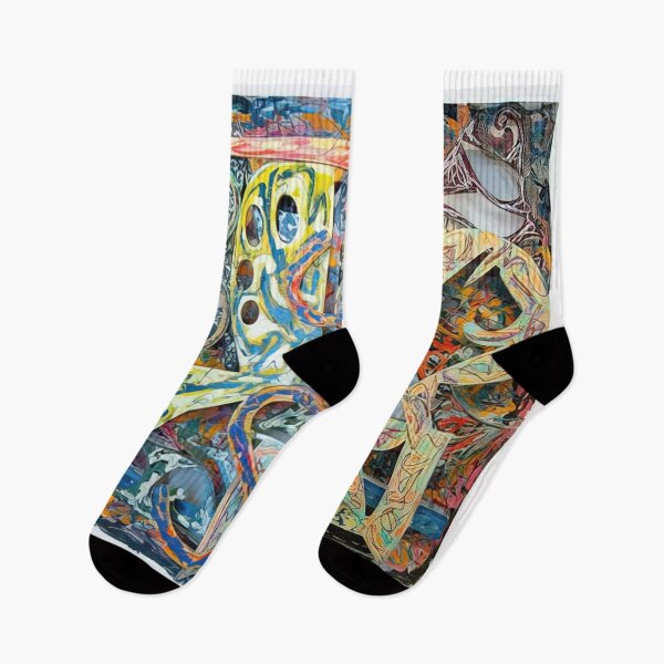 Item preview, talladega  - Original Paintings by Frank Stella, Frank Stella Geometric Abstract Art designed and sold by OilArtLittle.