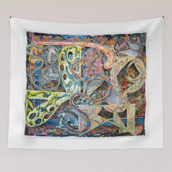 Item preview, talladega  - Original Paintings by Frank Stella, Frank Stella Geometric Abstract Art designed and sold by OilArtLittle.