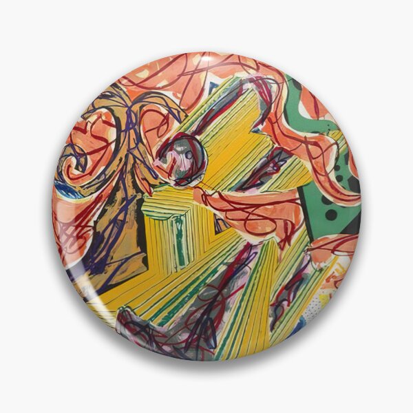 Item preview, the butcher came and slew the ox  - Original Paintings by Frank Stella, Frank Stella Geometric Abstract Art designed and sold by OilArtLittle.