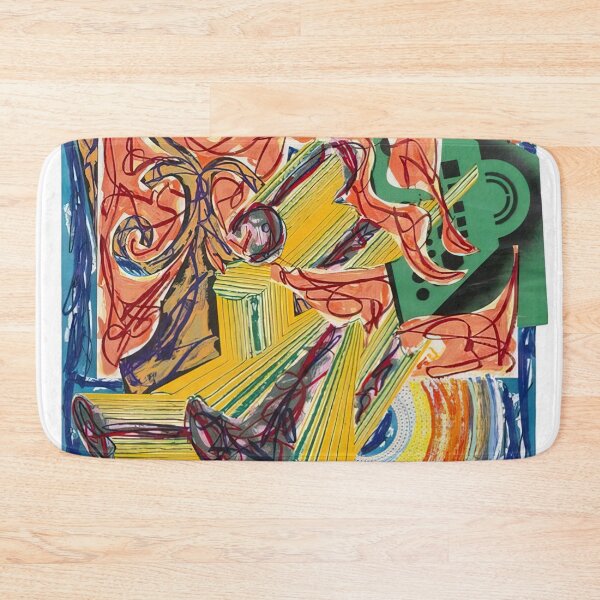 Item preview, the butcher came and slew the ox  - Original Paintings by Frank Stella, Frank Stella Geometric Abstract Art designed and sold by OilArtLittle.