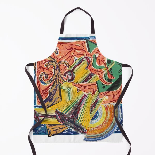 Item preview, the butcher came and slew the ox - Original Paintings by Frank Stella, Frank Stella Geometric Abstract Art designed and sold by OilArtLittle.