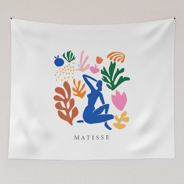 Artikelvorschau, Matisse – Femme bleue et formes entworfen und verkauft von ArtPlus+.