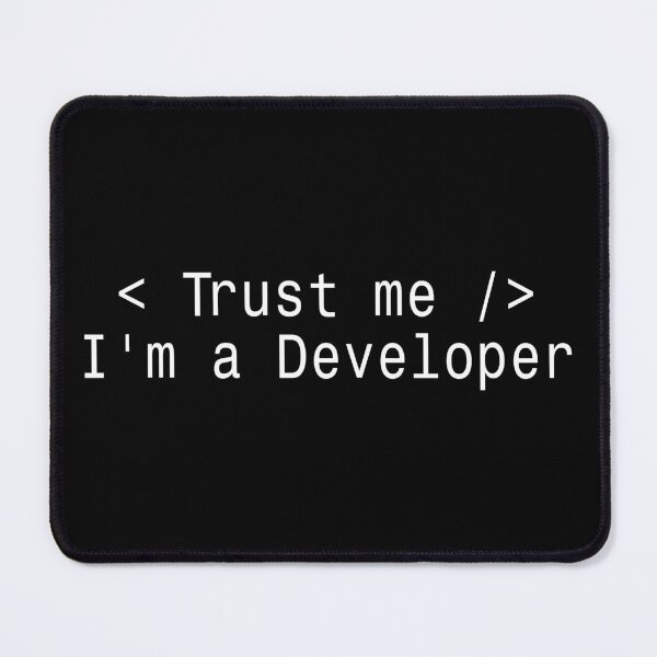 Item preview, Trust Me Im a Developer - Funny Programmer Sticker designed and sold by DruckByte.