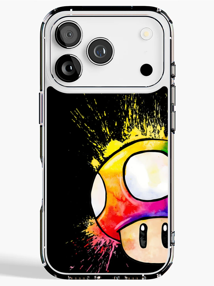 Thumbnail 1 of 5, iPhone Case, Exploding Mushroom designed and sold by MAbdullahShami.