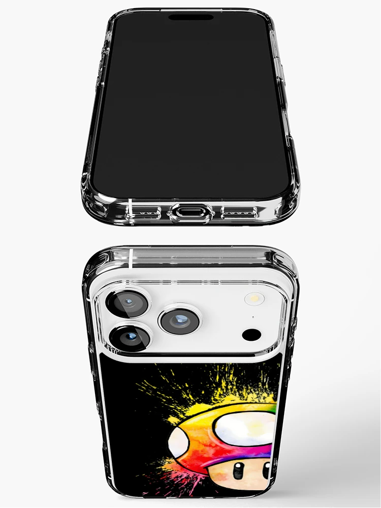 Thumbnail 3 of 5, iPhone Case, Exploding Mushroom designed and sold by MAbdullahShami.