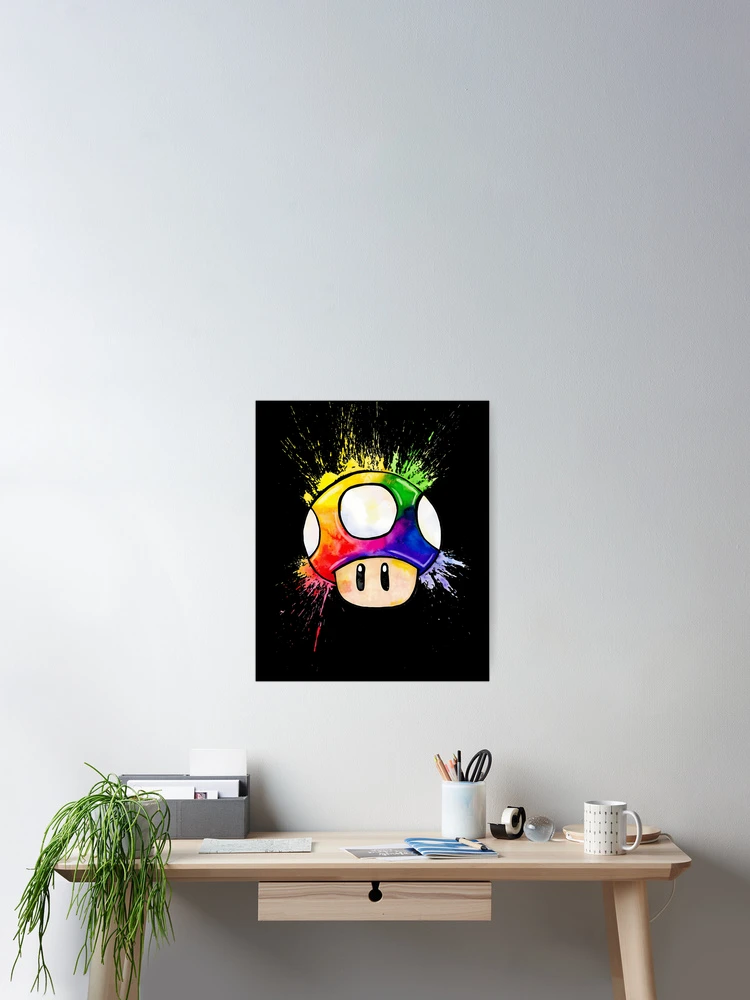Thumbnail 2 of 3, Poster, Exploding Mushroom designed and sold by MAbdullahShami.