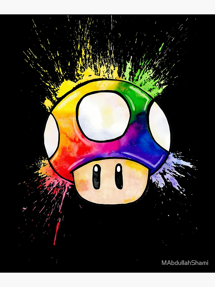 Thumbnail 3 of 3, Poster, Exploding Mushroom designed and sold by MAbdullahShami.