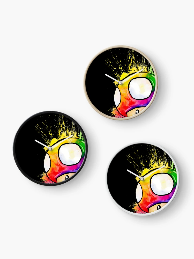 Thumbnail 3 of 4, Clock, Exploding Mushroom designed and sold by MAbdullahShami.