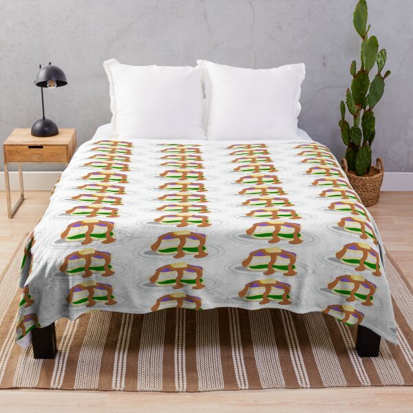Item preview, Stack of Pancakes Genderqueer Pride Flag designed and sold by HarveyHandcraftsandDesigns.