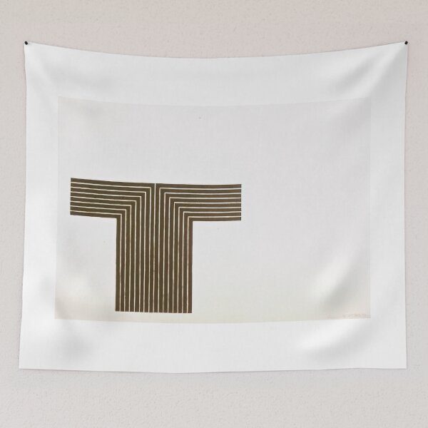 Artikelvorschau, Telluride – Originalgemälde von Frank Stella, Frank Stellas geometrisch-abstrakte Kunst entworfen und verkauft von OilArtLittle.