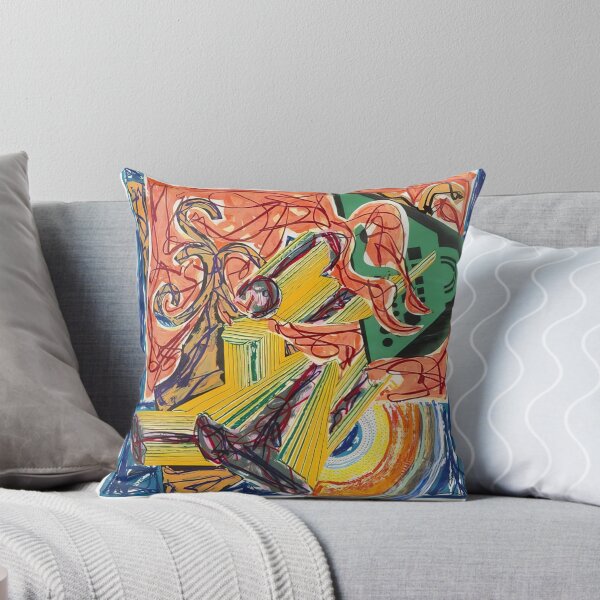 Item preview, the butcher came and slew the ox  - Original Paintings by Frank Stella, Frank Stella Geometric Abstract Art designed and sold by OilArtLittle.