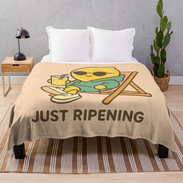 Item preview, Just Ripening – Kawaii Lemon in Hammock designed and sold by Aloloco.