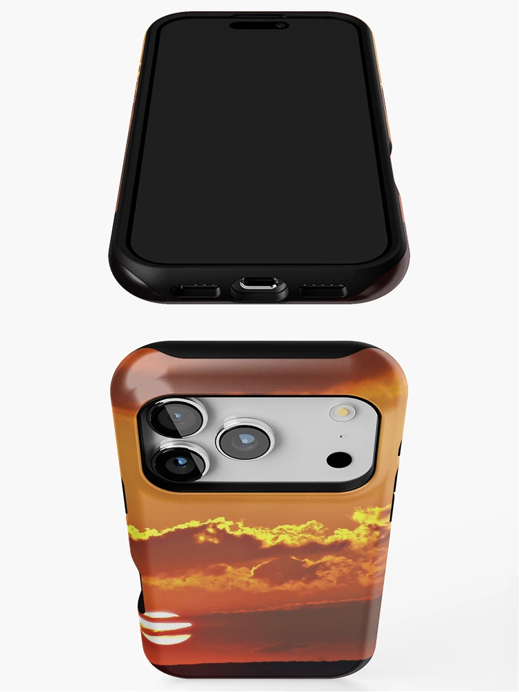 Thumbnail 3 of 4, iPhone Case, "Sunset In Fall" designed and sold by Gail Jones.
