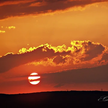Artwork thumbnail, "Sunset In Fall" by Gail Jones