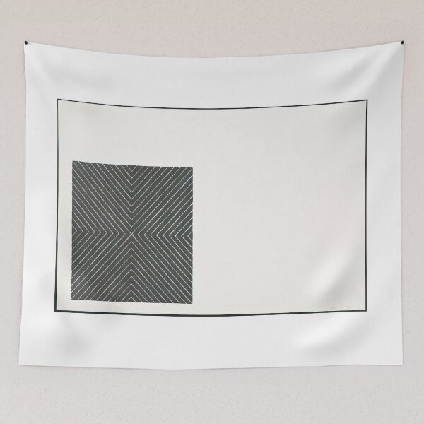 Item preview, the marriage of reason and squalor  - Original Paintings by Frank Stella, Frank Stella Geometric Abstract Art designed and sold by OilArtLittle.