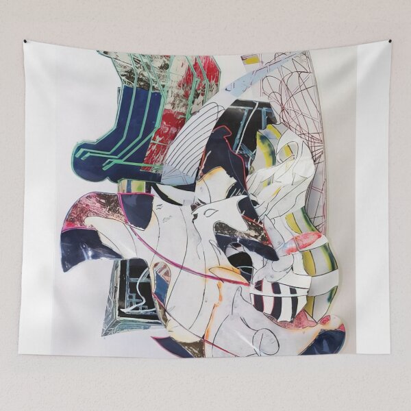 Item preview, the mat maker  - Original Paintings by Frank Stella, Frank Stella Geometric Abstract Art designed and sold by OilArtLittle.