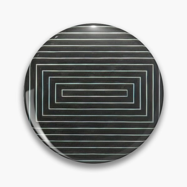 Item preview, tomlinson court park  - Original Paintings by Frank Stella, Frank Stella Geometric Abstract Art designed and sold by OilArtLittle.