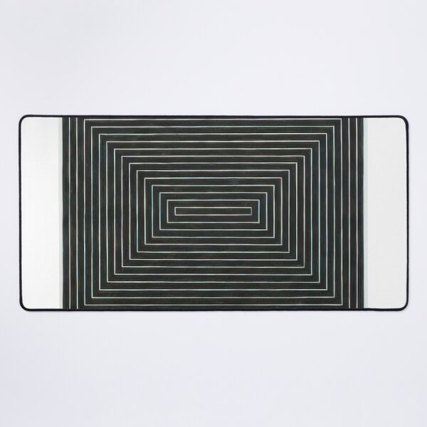 Item preview, tomlinson court park  - Original Paintings by Frank Stella, Frank Stella Geometric Abstract Art designed and sold by OilArtLittle.