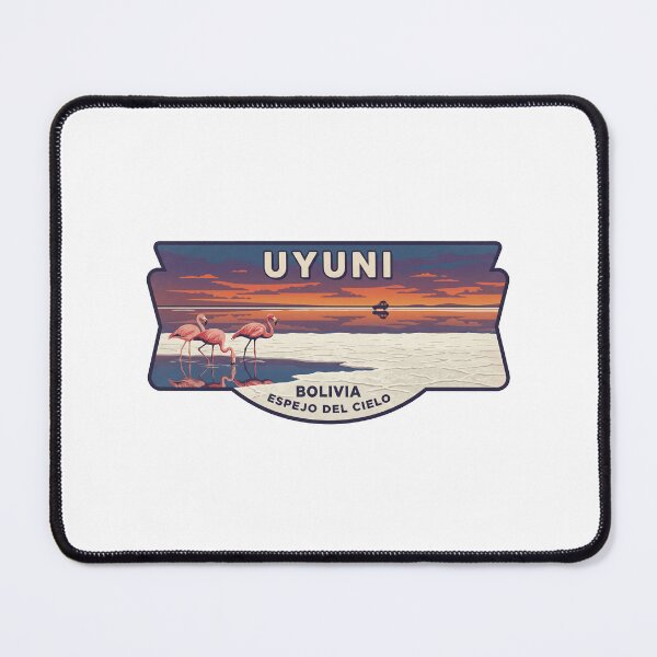 Item preview, Salar de Uyuni Bolivia Sky Mirror Badge designed and sold by Baudtmann.