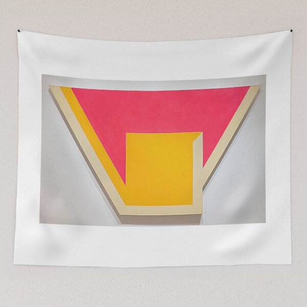 Item preview, union i  - Original Paintings by Frank Stella, Frank Stella Geometric Abstract Art designed and sold by OilArtLittle.