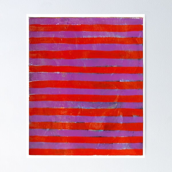 Item preview, untitled  - Original Paintings by Frank Stella, Frank Stella Geometric Abstract Art designed and sold by OilArtLittle.