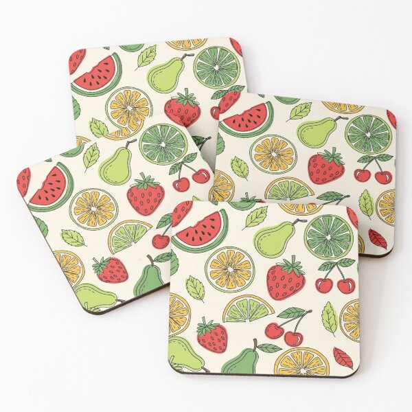 Item preview, Fresh and Fruit Pattern Illustration designed and sold by All About DigiCraft by Fedelina.