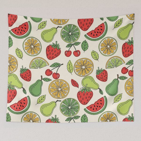 Item preview, Fresh and Fruit Pattern Illustration designed and sold by All About DigiCraft by Fedelina.