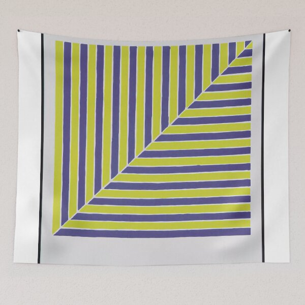 Item preview, untitled 1964 - Original Paintings by Frank Stella, Frank Stella Geometric Abstract Art designed and sold by OilArtLittle.