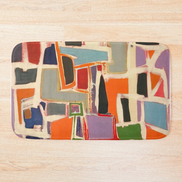 Item preview, untitled abstraction  - Original Paintings by Frank Stella, Frank Stella Geometric Abstract Art designed and sold by OilArtLittle.