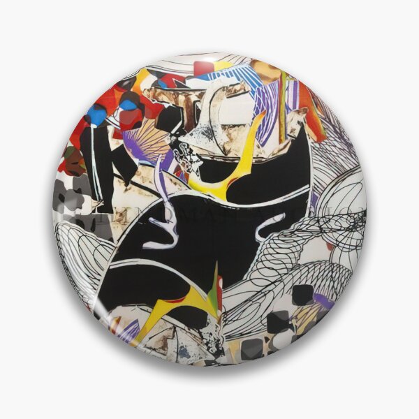 Item preview, whale watch  - Original Paintings by Frank Stella, Frank Stella Geometric Abstract Art designed and sold by OilArtLittle.
