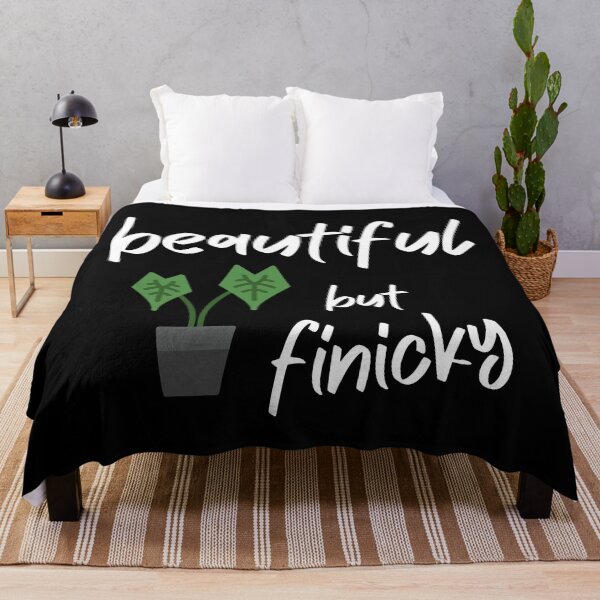 Item preview, Alocasia: Beautiful but Finicky - Funny Houseplant Quote designed and sold by ZlodziejkaKiwi.