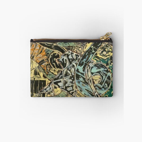 Item preview, yellow journal  - Original Paintings by Frank Stella, Frank Stella Geometric Abstract Art designed and sold by OilArtLittle.