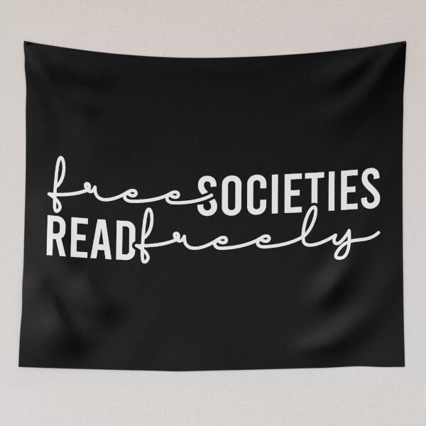 Item preview, Free Societies Read Freely designed and sold by Blonc-ou.