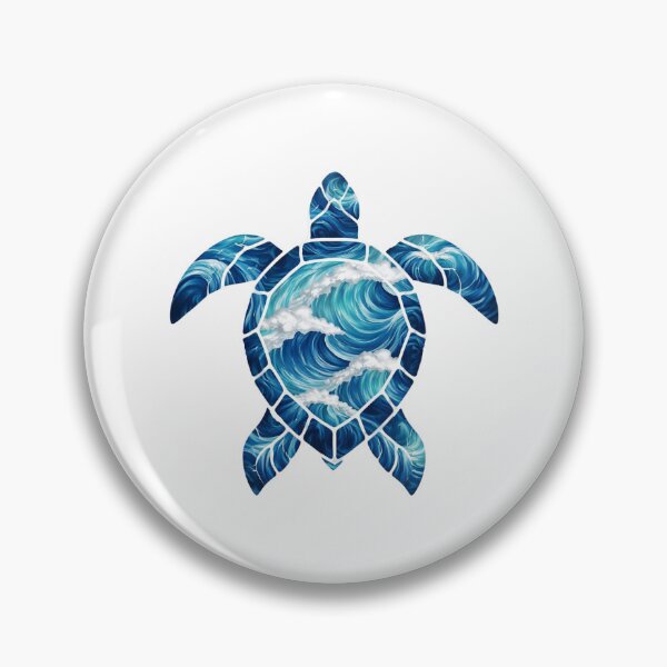 Item preview, Ocean Wave Sea Turtle designed and sold by SOUFIANE1991.