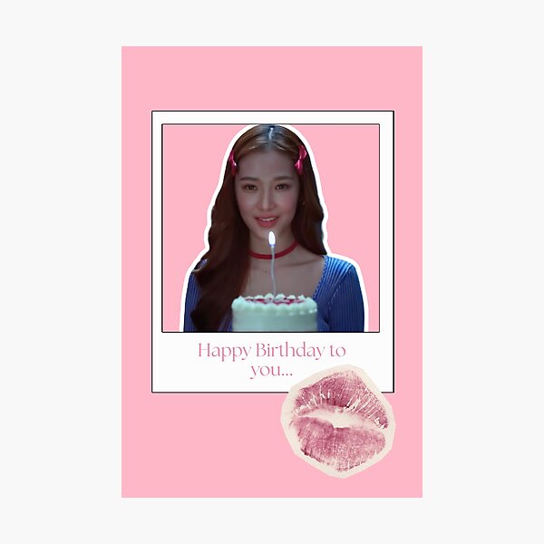 Item preview, GIRL RULES (Namtamfilm/Bambi) -  Birthday Card #3 girly designed and sold by edelia_art.