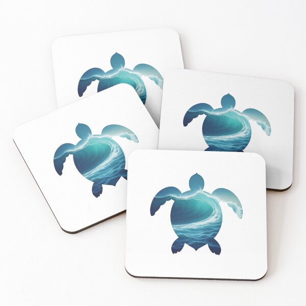 Item preview, Ocean Wave Sea Turtle designed and sold by SOUFIANE1991.