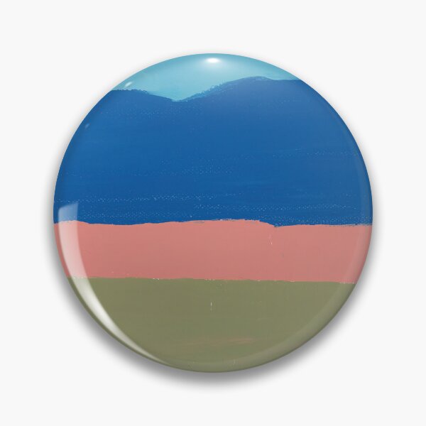 Item preview, Etel Adnan - Original Paintings by Etel Adnan, Etel Adnan Color Landscape Art designed and sold by OilArtLittle.