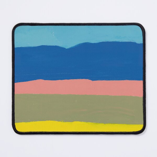 Item preview, Etel Adnan - Original Paintings by Etel Adnan, Etel Adnan Color Landscape Art designed and sold by OilArtLittle.