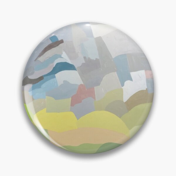 Item preview, mount tamalpais - Original Paintings by Etel Adnan, Etel Adnan Color Landscape Art designed and sold by OilArtLittle.