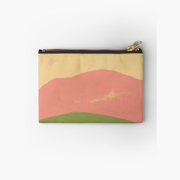 Item preview, A yellow sun A green sun - Original Paintings by Etel Adnan, Etel Adnan Color Landscape Art designed and sold by OilArtLittle.