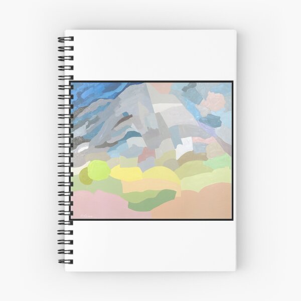 Item preview, mount tamalpais - Original Paintings by Etel Adnan, Etel Adnan Color Landscape Art designed and sold by OilArtLittle.